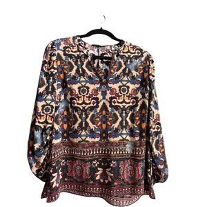 Kobi Halperin Silk Boho Blouse